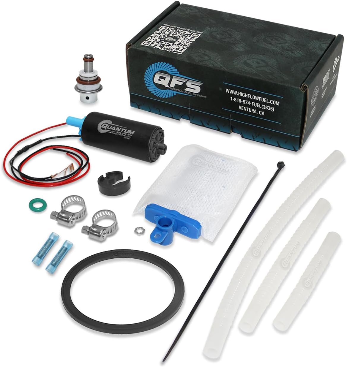 Quantum Fuel Systems レギュレーターストレーナー付きインタンク EFI 燃料ポンプ ポラリスランス HFP-396-U5 に対応 電動燃料ポンプ|日本小売業販売