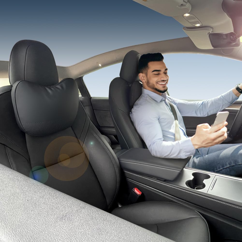 楽天市場】TANOLA TESBEAUTY テスラ シートヘッドレスト ピロー 2