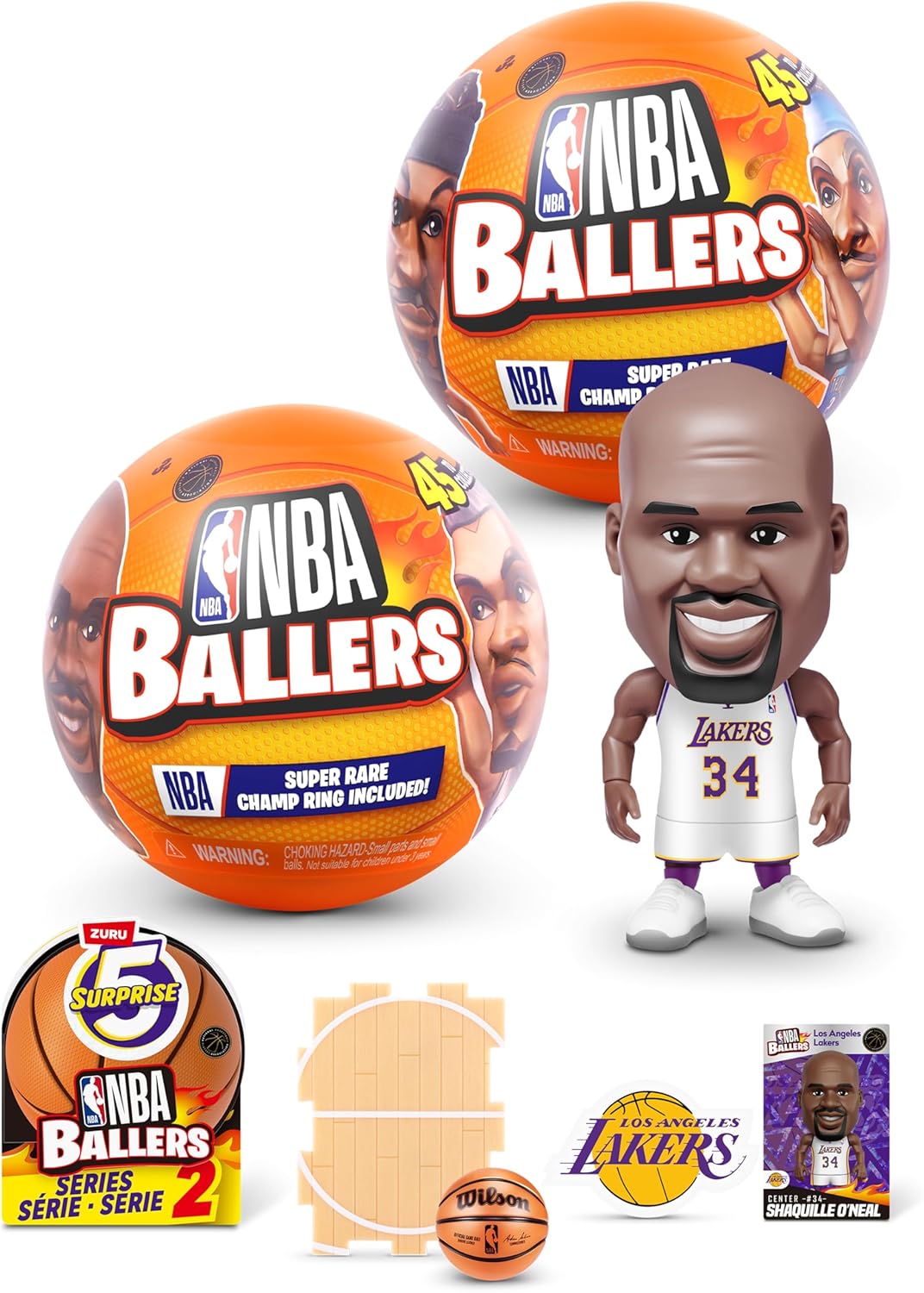 楽天市場】ZURU 5 Surprise NBA Ballers シリーズ 1 おもちゃ