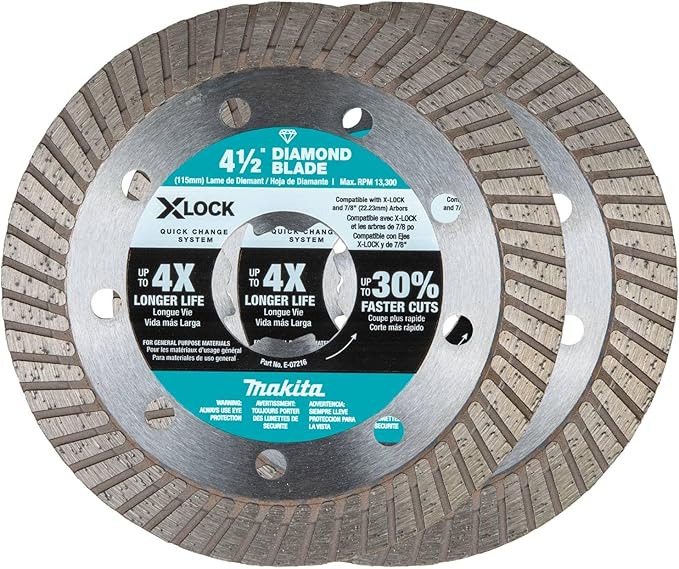 Makita E-07222 Xロック 4-1/2\