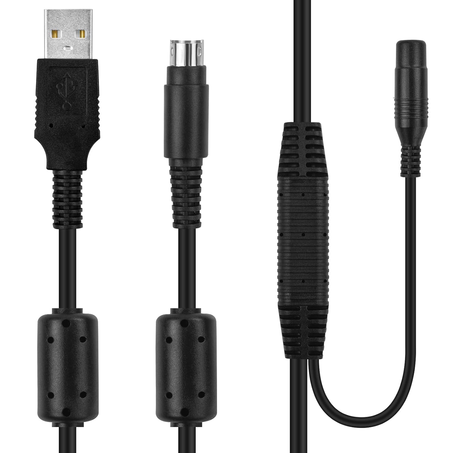 Sqrgreat USBウェブカメラ電源ケーブルデータコード ロジクール Logitech対応 USB電源データケーブル 10FT CC2900e CC3500e PTZ Pro 交換用コード ロジクール CC2900e CC3500e PTZ Pro 用ケーブル USBデータ電源ケーブル ロジテック ウェブカム交換ケーブル PTZ Pro 10FT 黒|日本小売業販売