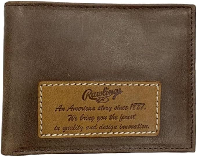 Rawlings メンズ 二つ折りウォレット 寄せ合わせ 二つ折り紙入れ 1887継ぎ切れ模範例 うす暗い赤銅色 牛皮製 クラシックレザーウォレット 歌留多拡張スロット付き添い人 Rawlings 紙入れ / ローリングス 二つ折り紙入れ / メンズ 本革 紙入れ / 1887 継ぎ切れ / うす暗い赤銅色 紙入れ / 牛皮