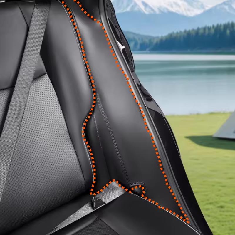 トヨタ RAV4 2020から2025 リアシート サイドカバー ガードパネル プレミアム保護トリム 傷・汚れ防止 内装アクセサリー リアシートサイドカバー ガードトリム 2020年～2025年対応 キズ防止 汚れ防止 内装保護 RAV4 内装 保護 / リアシート サイドカバー / 傷防止 パネル