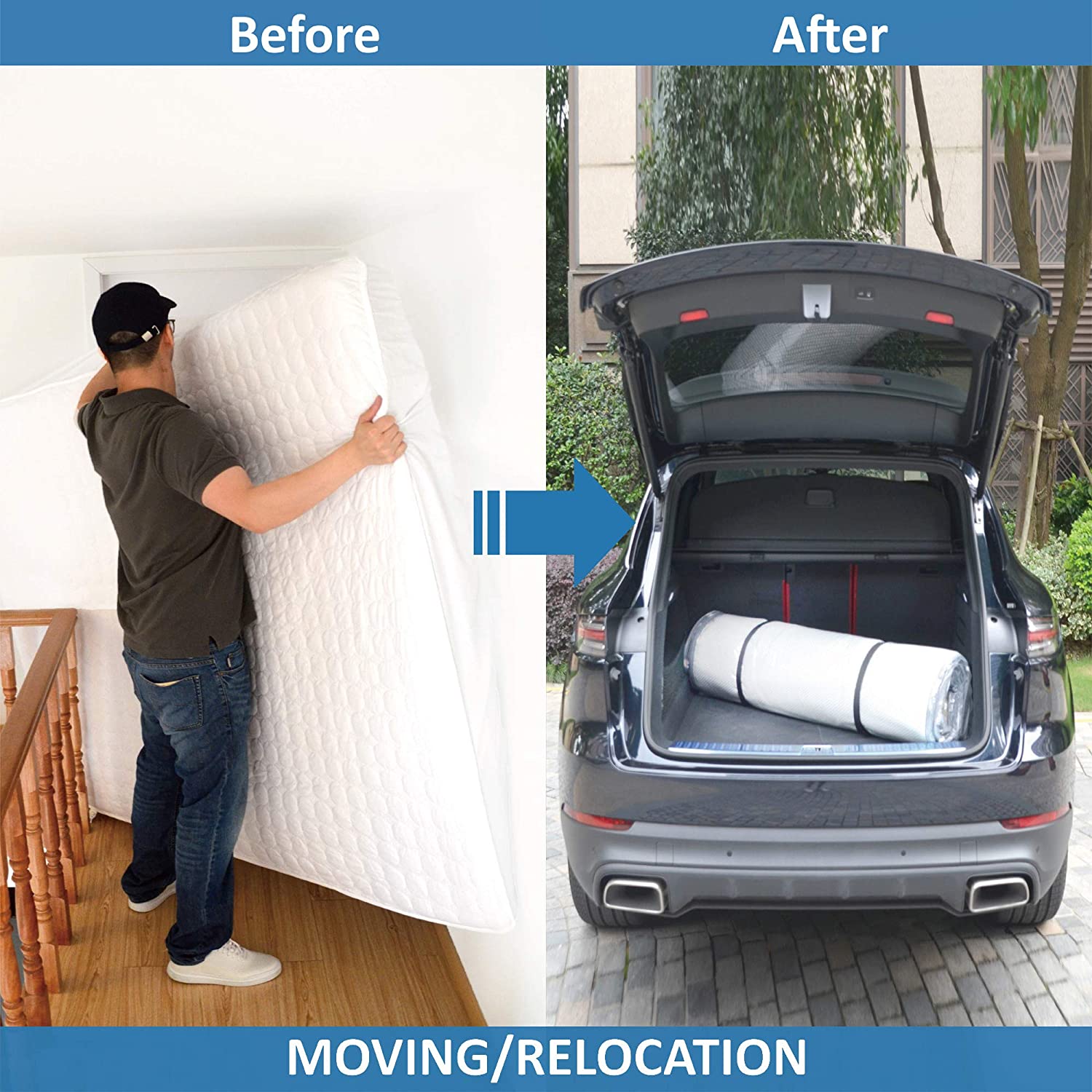 foam mattress vacuum bag