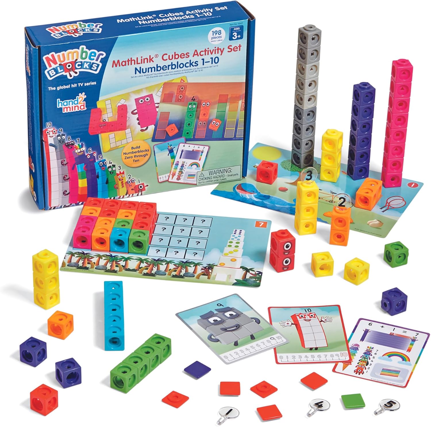 楽天市場】送料無料!！Numberblocks 【MathLink Cubes 1-10 キューブ