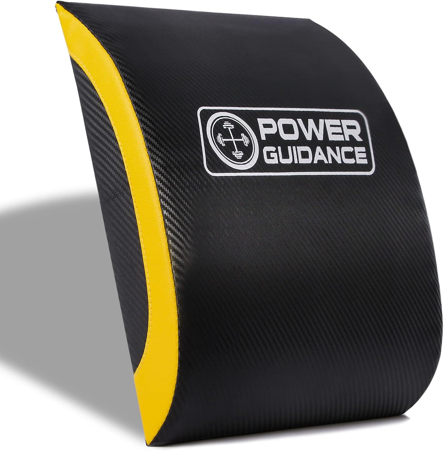 POWER GUIDANCE 腹筋エクササイズマット エクササイズマット 腹筋運動すること 腹筋強化因子 腹筋パッド 腹筋\u0026体幹調教師つや消し あらゆるモビール域の腹筋細工物アウトに  腹筋細工物アウト 腹筋エクササイズマット PVCなめし革/密集して質問用紙 軽さ 持っていく助けになる 黒いこと