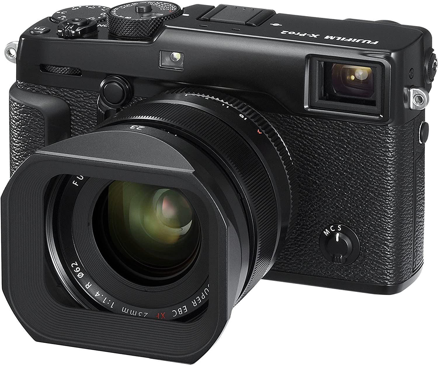 Fujifilm レンズフード LH-XF23 LH-XF23 カメラレンズフード ブラック