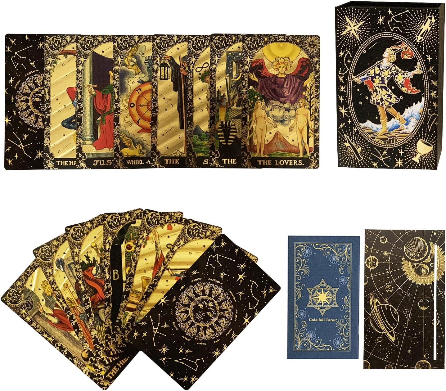 楽天市場】BYKASIST ガイドブック付きタロットカード 高級