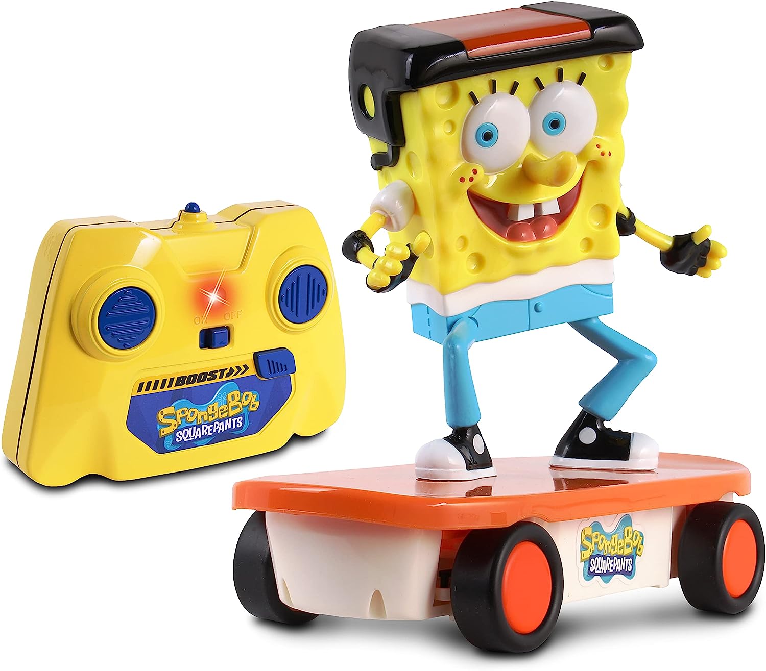 スポンジボブ　レーシングセット　レースゲーム　海外製　新品 楽天市場】SpongeBob Hot Rod Boat Slot Car Race Set スポンジ