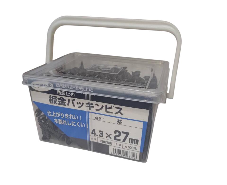 楽天市場】*板金パッキンビス 木下地サイズ4.3x18 500本x2箱