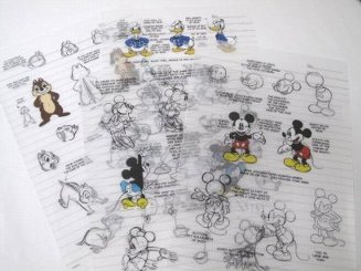 楽天市場 ディズニーストア限定 ミッキーマウス クリアファイルセット デッサン風柄 ａｍａｘ 楽天市場店