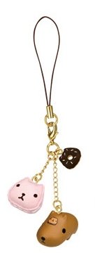 楽天市場】カピバラさんすてきなお菓子ストラップ スイーツ 携帯電話