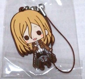 進撃の巨人　ミカサ・アッカーマン　ラバーストラップ 進撃の巨人 ミカサ・アッカーマン ラバーストラップ ラバー