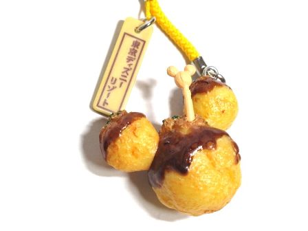 楽天市場 ディズニーリゾート限定 リゾートの夏 ストラップ たこ焼き ミッキー ａｍａｘ 楽天市場店