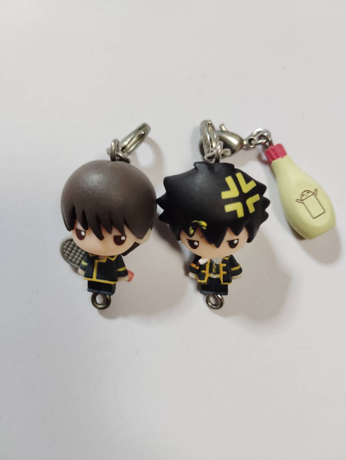 楽天市場】銀魂 1ポイント マスコット ストラップ 厳選2種 真選組