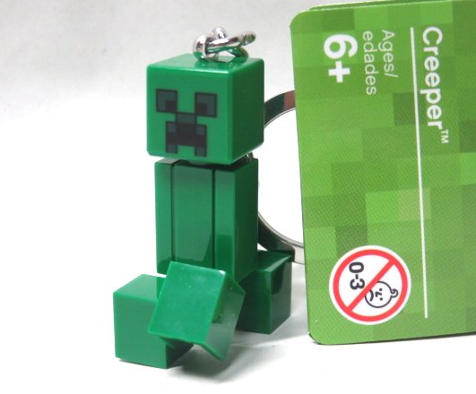 楽天市場 Lego マインクラフト クリーパー キーリング ａｍａｘ 楽天市場店