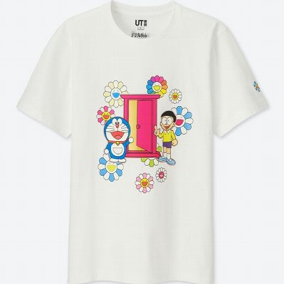 楽天市場 Ut ユニクロ ドラえもん 村上隆 Tシャツ M ドコデモドア 白 ａｍａｘ 楽天市場店