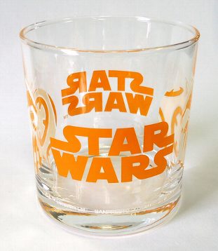 スター・ウォーズ 　オレンジ　BB-8 ロックグラス A　（ハロウィーンにもOK）画像