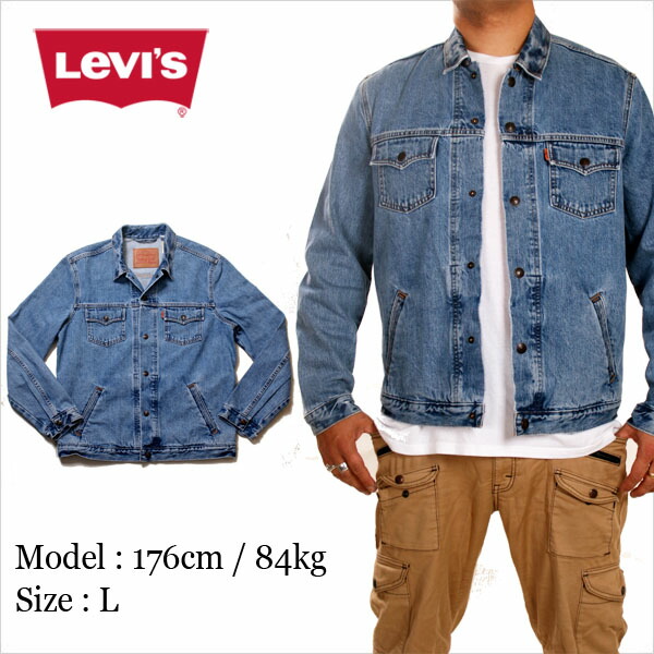 Levis ジャケット ファッション 衣装 ダンス ブランド メンズ ジャケット メンズ ジャケット デニムジャケット スナップボタン ファッション ストリート系 ブランド Amazing Gジャン リーバイス ヒップホップ デニムジャケット ストーンウォッシュ B系 服 Amazing