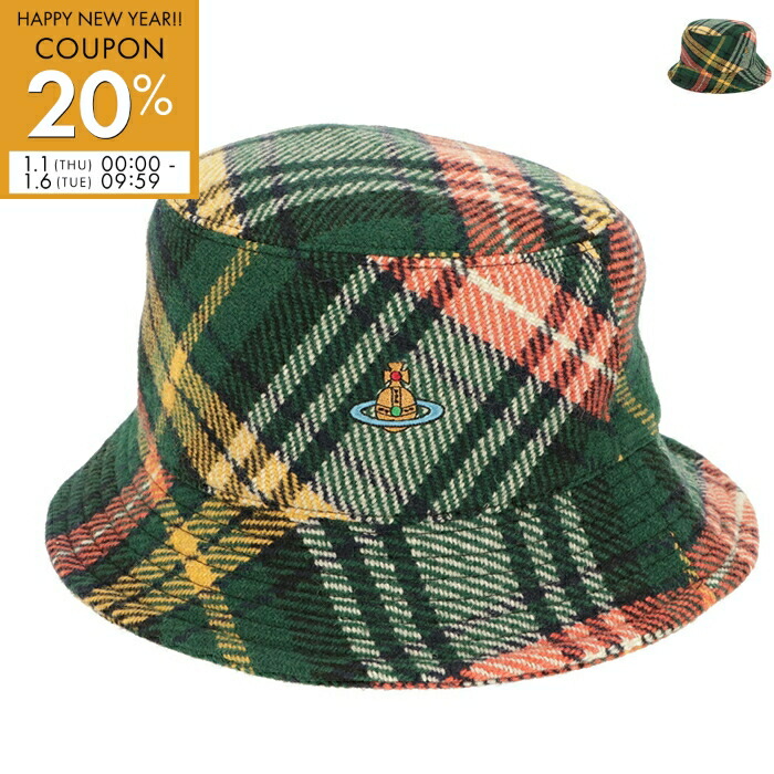 新品未使用品　Vivienne Westwood エコファーバケットハット Vivienne Westwood - 新品未使用正規品ヴィヴィアンウエストウッドエコ