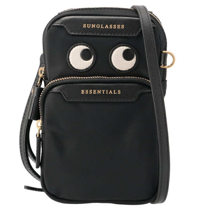 アニヤ ハインドマーチ ANYA HINDMARCH ショルダーバッグ EYES ESSENTIALS ナイロン ミニバッグ フォンホルダー 181631｜アメイジングサーカス