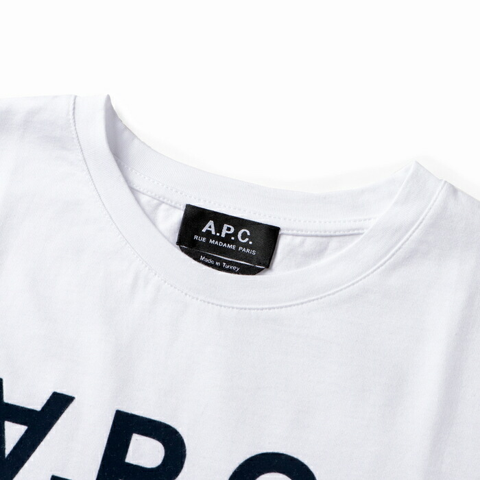 アー・ぺー・セー A.P.C. Tシャツ V.P.C.ロゴ 半袖 ショートスリーブ F26588 COBQX IAK A.P.C - アー・ぺー・セー A.P.C. Tシャツ V.P.C.ロゴ 半袖 ショート