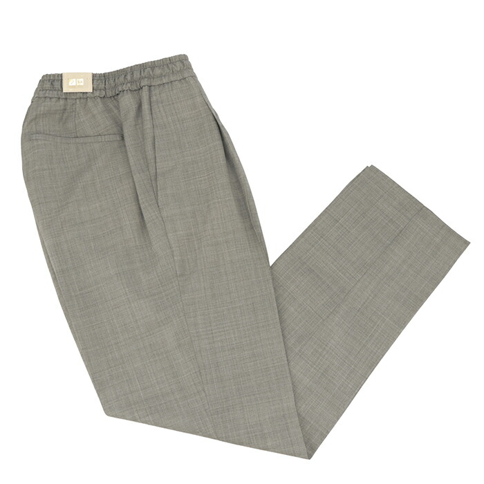 【アウトレット】 ブリリア 1949 BRIGLIA 1949 メンズ ウールパンツ ウィンブルドン Easy Fit 1プリーツ ドローストリング WIMBLEDONS 300132 60【26SSSALE】｜アメイジングサーカス