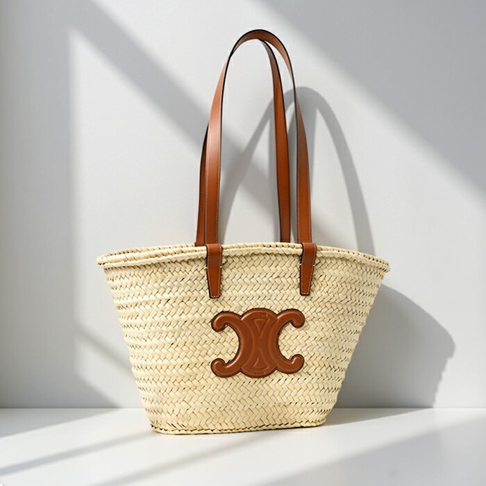 楽天市場】CELINE セリーヌ TEEN CELINE CLASSIC PANIER Basket Bag