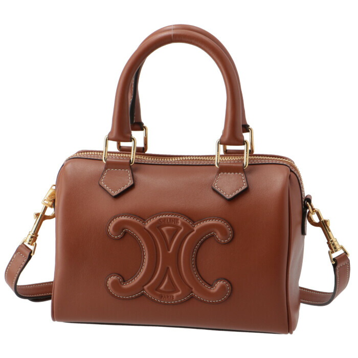 CELINE トリオンフ　スモールボストン 国内完売【CELINE】キュイル トリオンフ スモールボストン