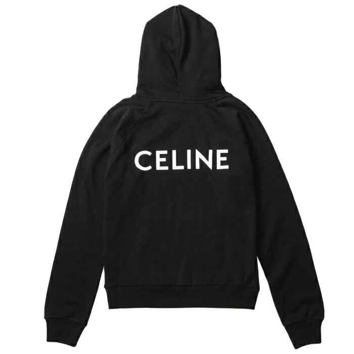 celine - セリーヌ CELINE ルーズフィットロゴプリントパーカー 21AW