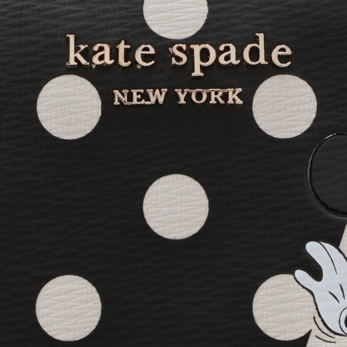 早割クーポン ケイトスペード Kate Spade 21年春夏 財布 二つ折り Disney X Kate Spade ミニーマウス コラボ ディズニー ブラック系 Pwr 0007 098 21ss 工場直送 Joescollisionrepair Com