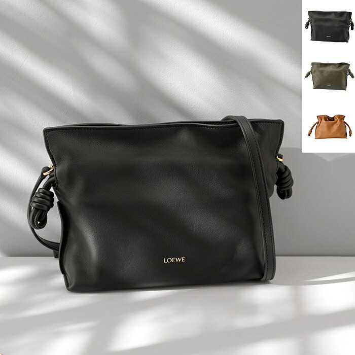 ロエベ LOEWE ショルダーバッグ フラメンコクラッチ ミニ ナパカーフ クロスボディ A411FC2X73 0004