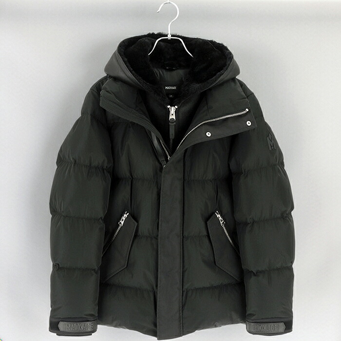 マッカージュ MACKAGE メンズ ジャケット アパレル ムートン 撥水 ライリー ダウンジャケット RILEY 0004 0001
