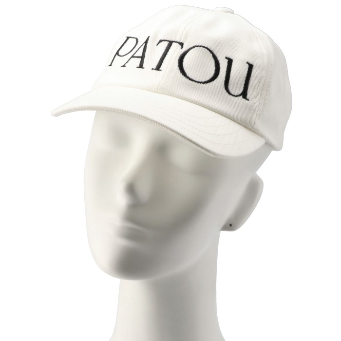 オイルペイント PATOU ロゴ ベースボールキャップ M/L ホワイト - 通販