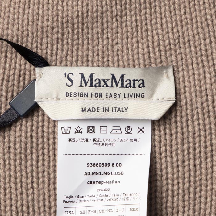 【楽天市場】エス マックス マーラ 'S MAX MARA ニット BERLINO カシミヤ ハイネック セーター キャメル