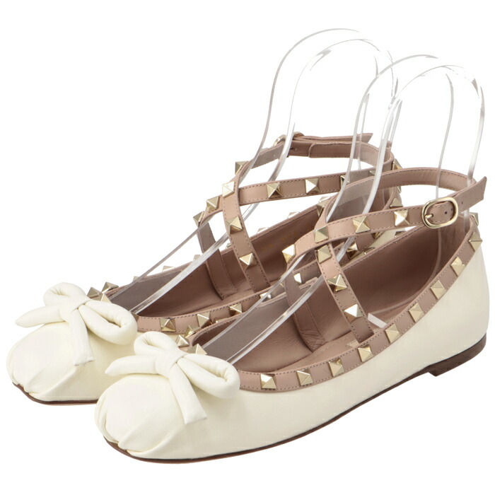 楽天市場】ヴァレンティノ・ガラヴァーニ VALENTINO GARAVANI バレリーナ ロックスタッズ ROCKSTUDS パンプス フラットシューズ  4W2S0HB6 XGR N71【06_amz】【AWSA】 : アメイジングサーカス