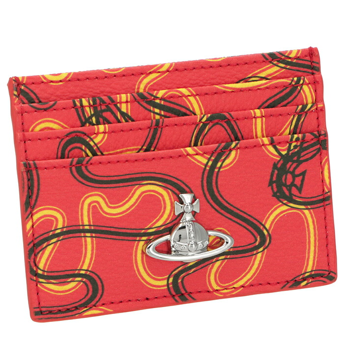 ヴィヴィアン ウエストウッド VIVIENNE WESTWOOD カードケース クロコ風 スリム フラットケース カードホルダー 2026年春夏新作 54030004W S001S【2026SS】