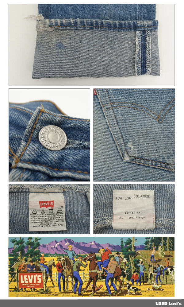levis 501 w34 l36