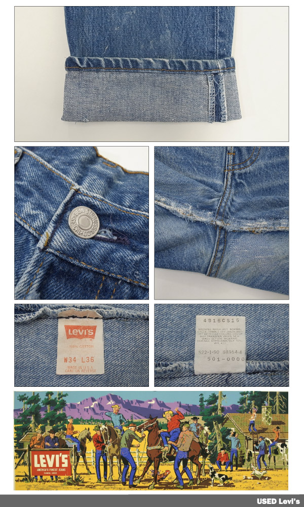 levis 501 w34 l36