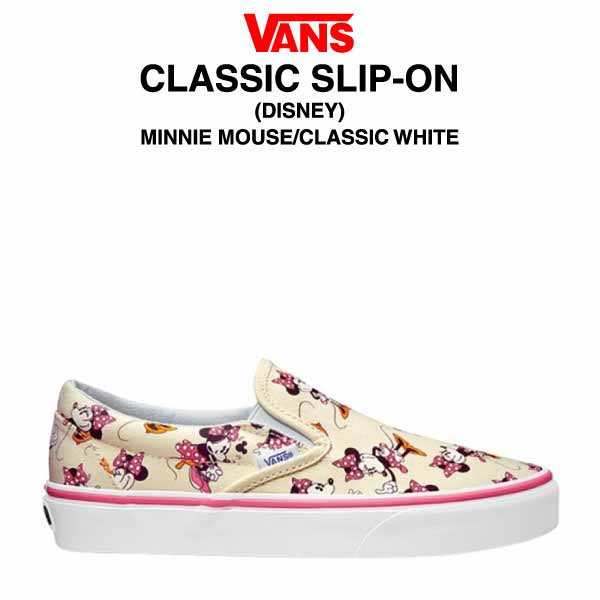 vans classic slip on mickey mouse cheap 
