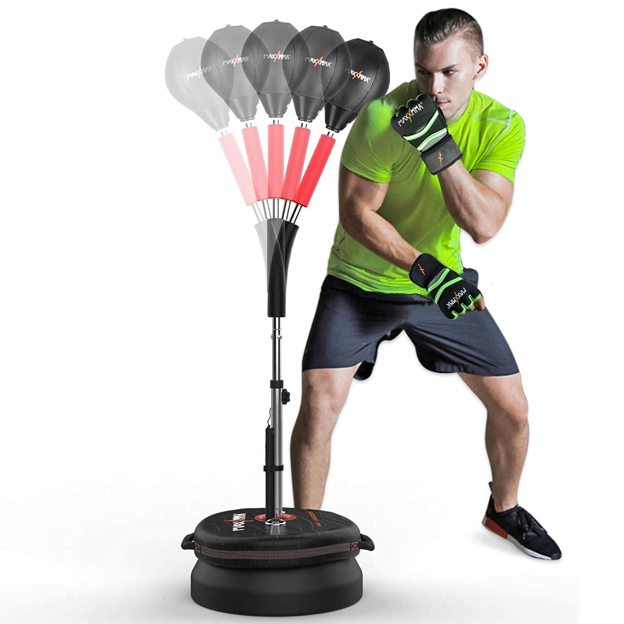 【在庫セール】MaxxMMA パンチングボール トレーニング 速度 高さ調節可能 Amazon | MaxxMMA パンチングボール トレーニング 速度 高さ調節