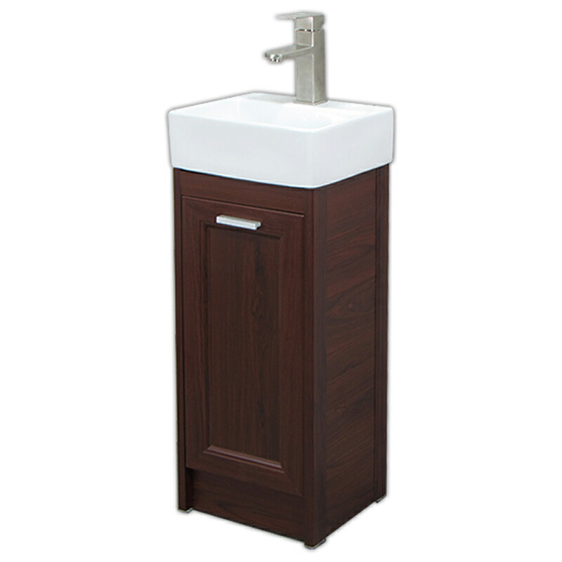 幅35cm水栓排水付白手洗器木目柄トイレ床置き収納セット Ambest VN7333 洗面器 手洗い鉢 収納 組立完成品 防水 洗面ボール 洗面シンク 収納 洗面台 新築 改築 建て替え リフォーム 水まわり
