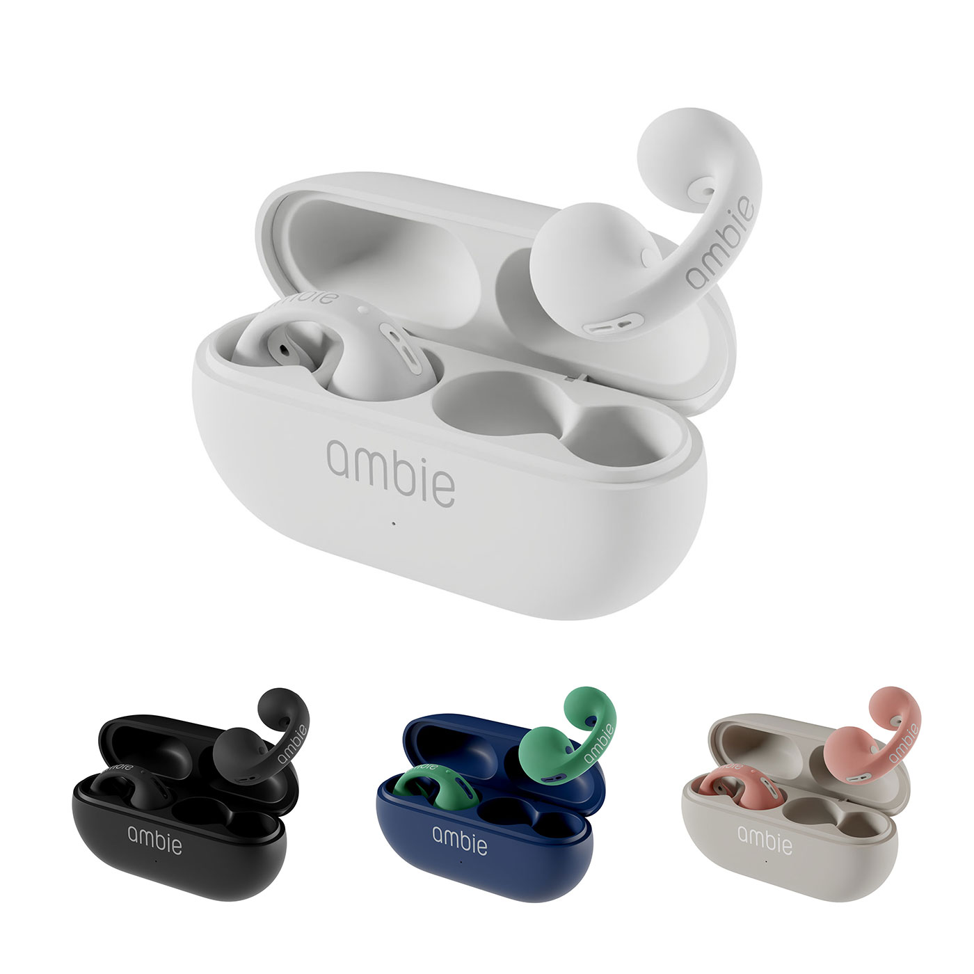 楽天市場】ambie sound earcuffs （アンビー サウンド イヤカフ）AM-TW01 BLACK 耳をふさがないイヤホン 完全ワイヤレス  : ambie STORE