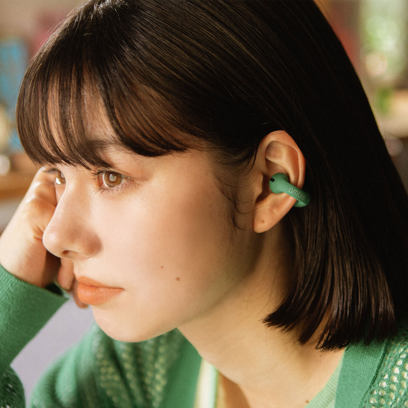 ambie sound earcuffs（アンビー サウンド イヤカフス）AM-TW02