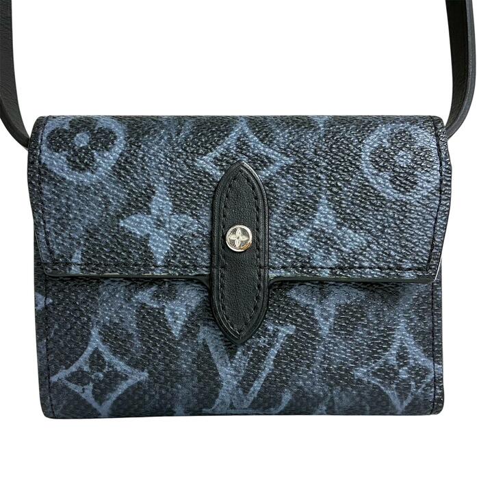 A-004 Louis Vuitton ルイ･ヴィトン オーガナイザー・ドゥ ポッシュ モノグラム・淡彩 M69998 【 中古 】 ルイヴィトン ヴィトン ビトン メンズ 紙入れ ウォレット ショルダーバッグ 肩先 三つ折り紙入れ ブランド名 ヴィトン紙入れ中古 ルイヴィトン紙入れメンズ