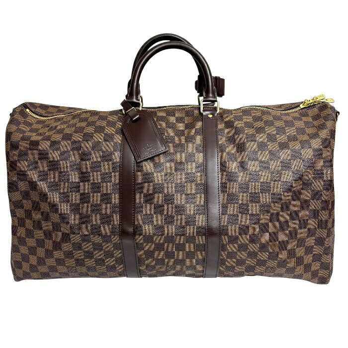 A-066 LOUIS VUITTON ルイ･ヴィトン ダミエ キーポル バンドリエール55 【中古】N41414 ボストンバッグ 【ABランク】 ヴィトンボストンバッグ ルイヴィトンボストンバッグ ルイヴィトン ボストンバック ルイ ヴィトン ブランドボストンバッグ ルイヴィトンバッグ中古｜AMBITION　SHOP　店