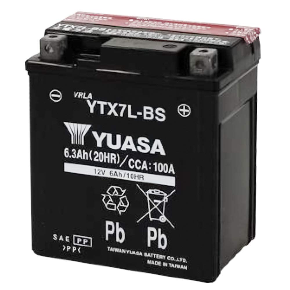 楽天市場】YTX7L-BS GS ユアサ VRLA 【 制御弁式 液入り充電済