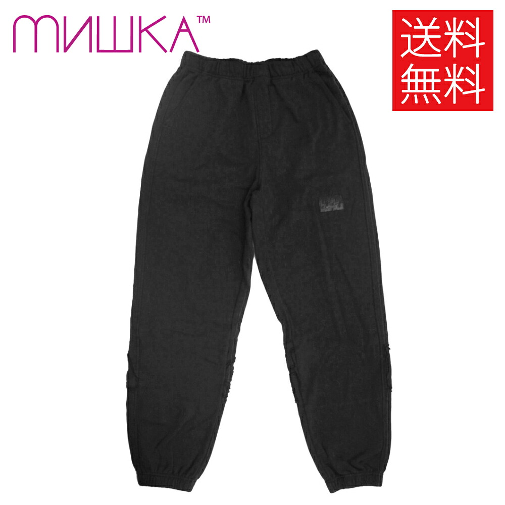 MISHKA Embroidery スウェットパンツ 黒 SweatPants Black M21200802 ミシカ ストリート 16,170円