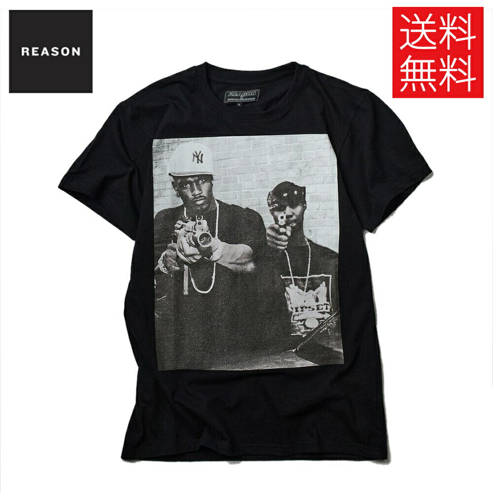 【楽天市場】【送料無料】REASON NYC x DIPROMATS DIPSET BOUT IT コラボTシャツ ブラック 半袖 黒 TEE