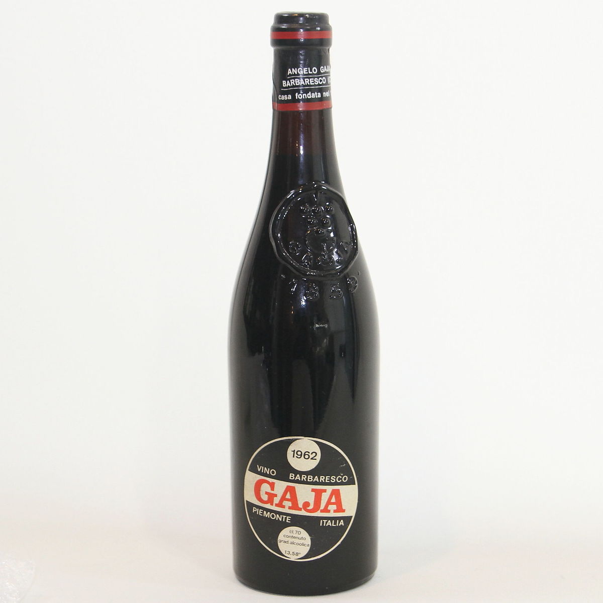 楽天市場 1962年 バルバレスコ ガヤ Barbaresco Gaja イタリア ピエモンテ ユーロモデル 赤ワイン 750ml 超貴重 ヨーロッパラベル 日本未発売 昭和37年生まれ 誕生日プレゼント 現存僅か 赤ガヤ ピエモンテ最高の作りて Wine Boutique Amedeo Amadeo